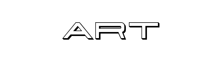 911 Porscha 3D  Free Fonts Download
