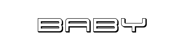 911 Porscha 3D  Free Fonts Download