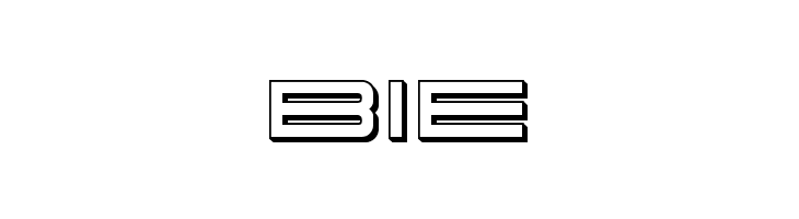 911 Porscha 3D  Free Fonts Download