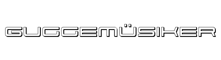 911 Porscha 3D  Free Fonts Download