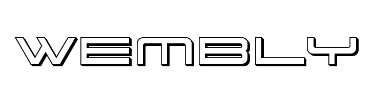 911 Porscha 3D  Free Fonts Download