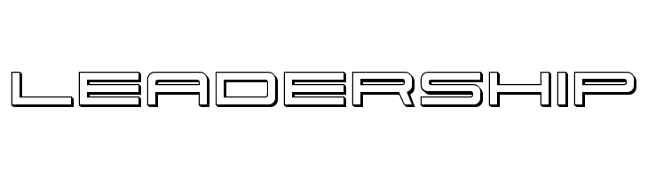 911 Porscha 3D  Free Fonts Download