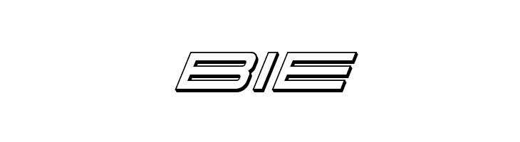 911 Porscha 3D Italic  Free Fonts Download