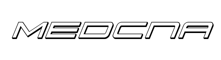 911 Porscha 3D Italic  Free Fonts Download