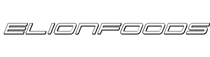 911 Porscha 3D Italic  Free Fonts Download