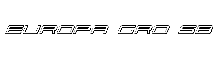 911 Porscha 3D Italic  Free Fonts Download