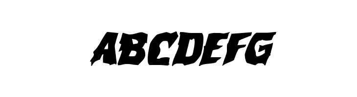 Vorvolaka Expanded Italic  Free Fonts Download