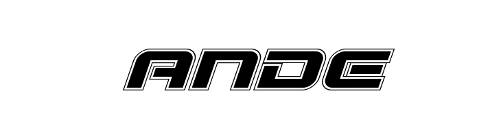 Gunship Academy Italic  Free Fonts Download