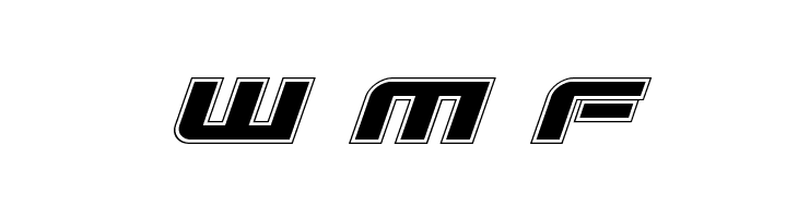 Gunship Academy Italic  Free Fonts Download