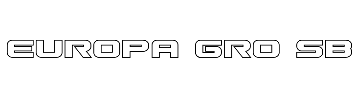 Gunship Outline  Free Fonts Download