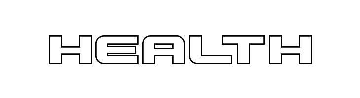 Gunship Outline  Free Fonts Download