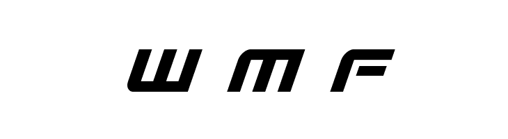 Gunship Condensed Italic  Free Fonts Download