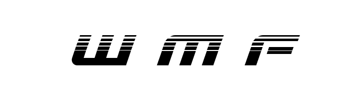 Gunship Halftone Italic  Free Fonts Download