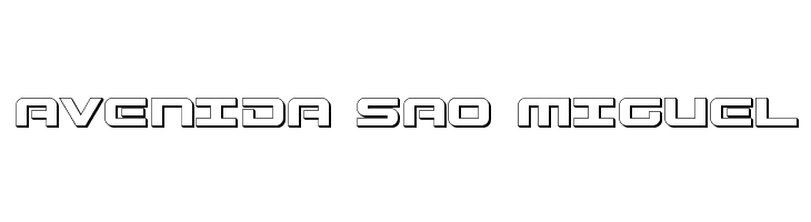 Gunship 3D  Free Fonts Download