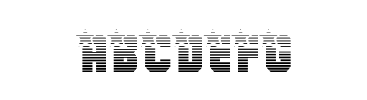 Army Rangers Gradient Regular  Free Fonts Download