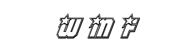 Army Rangers Engraved Italic  Free Fonts Download