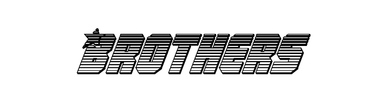 Army Rangers Chrome Italic  Free Fonts Download