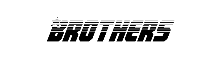 Army Rangers Half-Tone Italic  Free Fonts Download