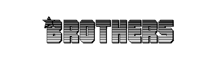 Army Rangers Chrome Regular  Free Fonts Download