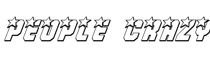 Army Rangers 3D Italic  Free Fonts Download