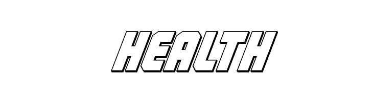 Army Rangers 3D Italic  Free Fonts Download