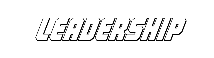 Army Rangers 3D Italic  Free Fonts Download