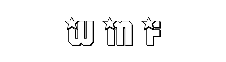 Army Rangers 3D Regular  Free Fonts Download