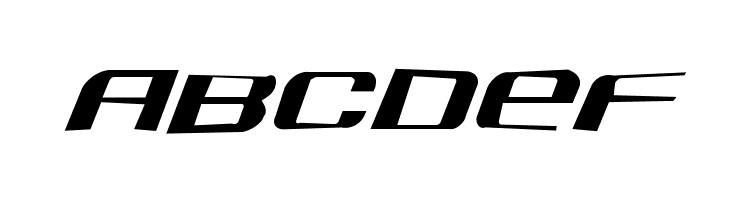 SDF Jagged Italic  Free Fonts Download