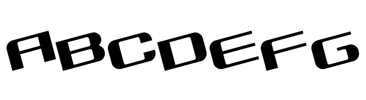 SDF Rotated  Free Fonts Download