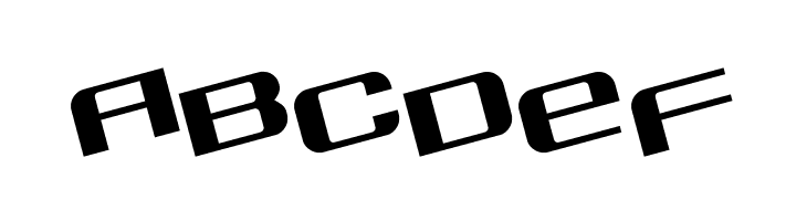 SDF Rotated  Free Fonts Download