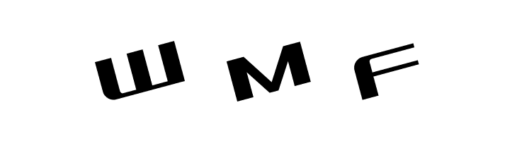 SDF Rotated  Free Fonts Download
