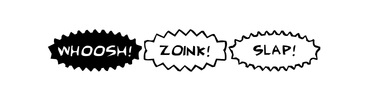 Comic FX  Free Fonts Download