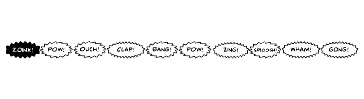 Comic FX  Free Fonts Download
