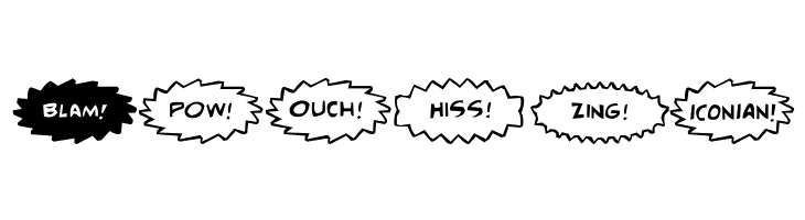 Comic FX  Free Fonts Download