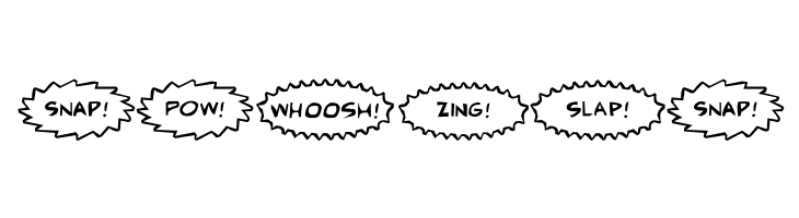 Comic FX  Free Fonts Download