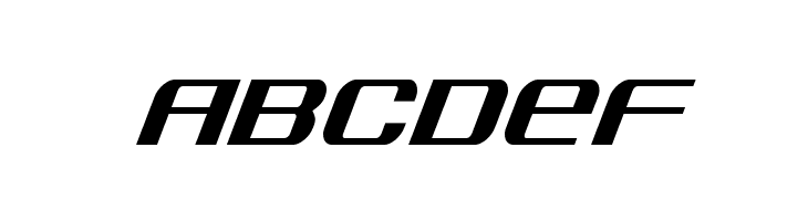 SDF Condensed Italic  Free Fonts Download