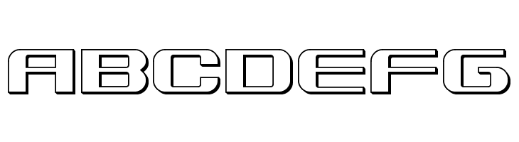 SDF 3D  Free Fonts Download