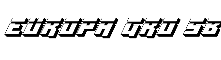 Whiskey Bravo Victor 3D Laser  Free Fonts Download