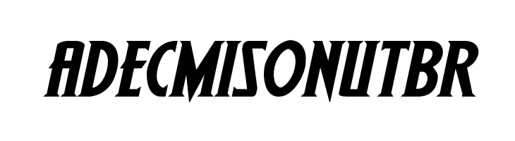 Wolf's Bane II Expanded Italic  Free Fonts Download