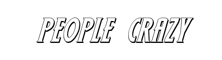 Wolf's Bane II 3D Italic  Free Fonts Download