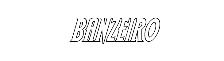 Wolf's Bane II Outline Italic  Free Fonts Download