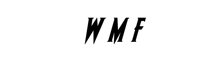 Wolf's Bane II Italic  Free Fonts Download