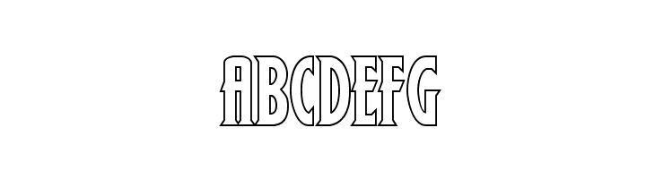 Wolf's Bane II Outline  Free Fonts Download