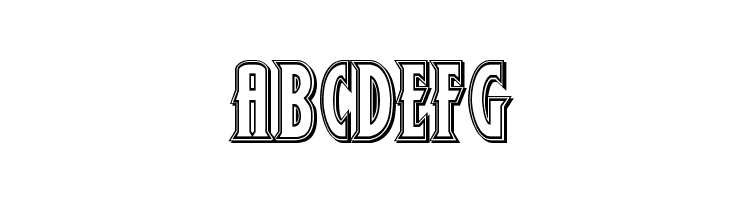 Wolf's Bane II Engraved  Free Fonts Download