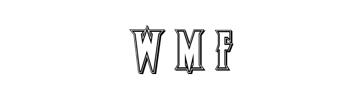 Wolf's Bane II Engraved  Free Fonts Download