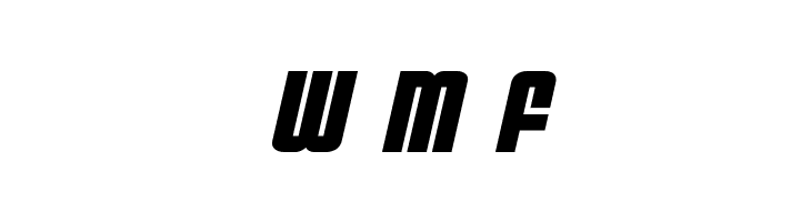 Philadelphia Expanded Semi-Italic  Free Fonts Download