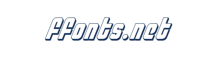 Philadelphia 3D Italic font — Lorem ipsum body text preview