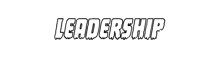 Deathblood Bold Outline Italic  Free Fonts Download