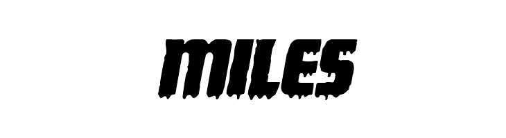 Deathblood Expanded Italic  Free Fonts Download