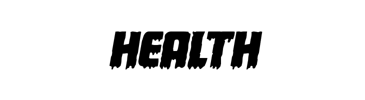 Deathblood Expanded Italic  Free Fonts Download